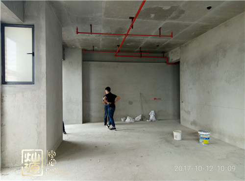 南寧辦公室裝修設計現場