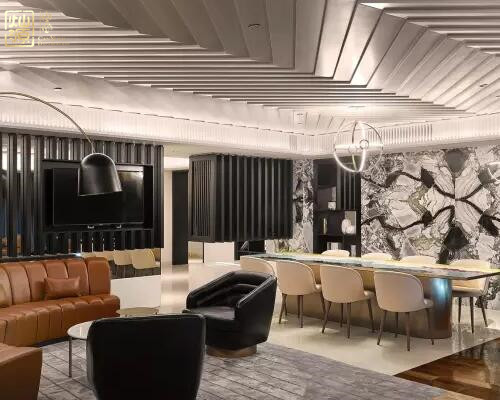 酒店設計-休息區(qū)效果