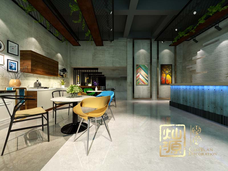 南寧裝修公司餐廳裝修效果圖 南寧裝修公司餐廳裝修效果圖