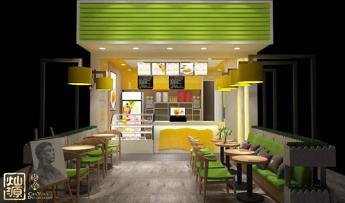 甜品店裝修效果圖 甜品店裝修效果圖