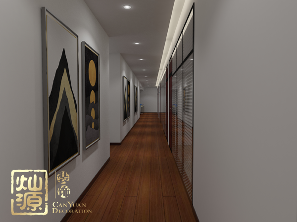 南寧青秀區(qū)辦公室按需設計 貿(mào)易公司辦公室裝修效果圖