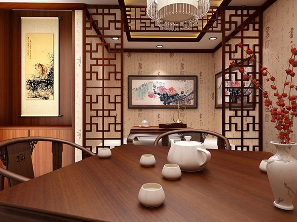 這樣簡(jiǎn)潔的茶樓裝修，你難道不沖動(dòng)來飲一杯？