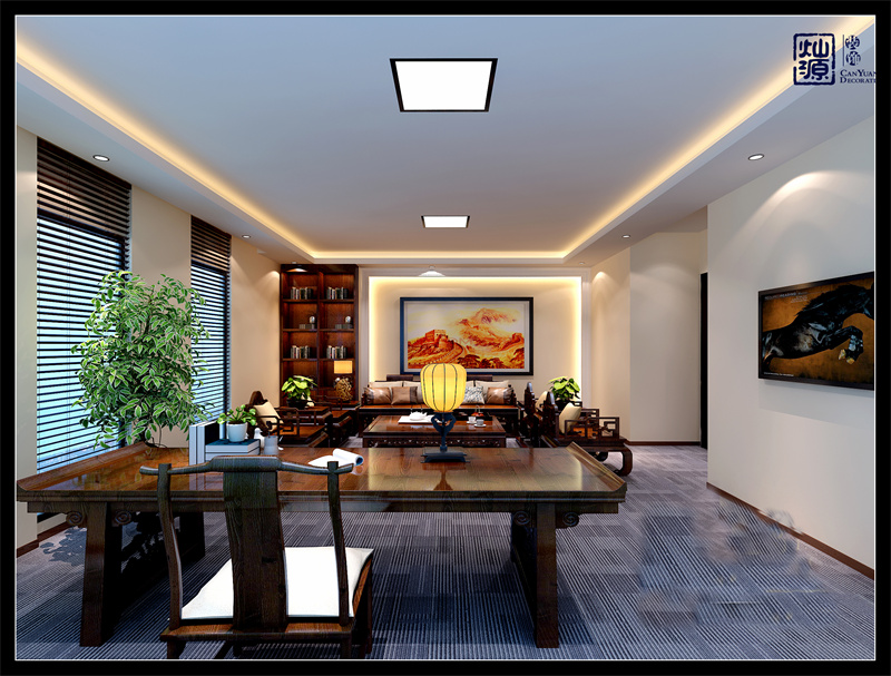 辦公室裝修效果圖之獨立辦公室 辦公室裝修效果圖之獨立辦公室